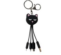 Câble trio YELLO KOKO USB vers USB-C/Micro/Ligthning Chat