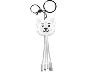 Câble trio YELLO KOKO USB vers USB-C/Micro/Lightning Chien