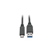 Eaton Câble USB-C vers USB-A U428-C03-G2 – USB 3.2 Gen 2 (10 Gbps) 0,9 m Noir