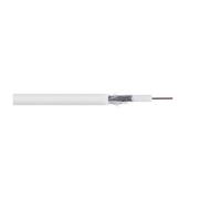 Câble TV coaxial 17 VATC - blanc - 25 m DEBFLEX