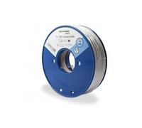 Metronic Câble TV coaxial 438215 19 VATC Bobine 15 m Blanc