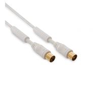 Câble TV coaxial - METRONIC - 1,5 m - Haute définition - Anti-parasites - Mâle-femelle