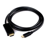 Câble TV USB type-c vers HDMI, 1.8M, Compatible 4K 2K @ 30Hz, pour Galaxy Note 8 Xiaomi Huawei