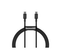cable type-c pour type-c pd100w power delivery superior series fast charging catys-b01 1m noir
