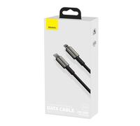 Câble Type-C Vers Lightning Fast Charge 20w 2m Baseus Noir (Catlwj-A01)