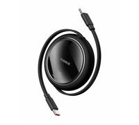 Câble Type-C vers Type-C - Baseus - 1m - 100W - Rétractable - Noir