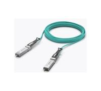 Câble Ubiquiti UACC-AOC-SFP10-5M 5m SFP+ vers SFP+ 10 Gigabit Ethernet InfiniBand 850nm Aqua, PVC, Diamètre 3mm, Température 0-70°C