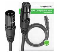 Câble Ugreen Av130 Xlr Femelle Vers Xlr Mâle - 1 M (Noir)