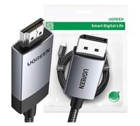 Câble Ugreen DP119 DisplayPort vers HDMI 4K, 1 m, unidirectionnel