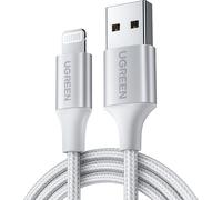 Câble Ugreen US199 60162 USB-A / Lightning MFi 1.5m - argenté