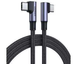 Câble Ugreen US335 USB-C 100W 5A 480Mb/s 2m Noir