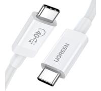 Câble Ugreen US506 USB4 40Gbps 8K 60Hz USB-C - USB-C PD 100W 80cm - blanc