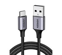 Ugreen Câble USB-A vers USB-C US288 18W USB 2.0 50 cm Noir/Gris