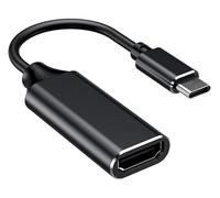 Câble Ultra HD 4k USB 3.1 de Type C à HDMI, adaptateur de câble HDTV, pour MacBook Chromebook, Samsung S8 S9 - Type BLACK