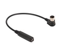 CâBle Universel 6.35mm Vers Midi 5 Broches, 6.35mm Femelle, 1/4 Pouces Vers Din 5 Broches Midi MâLe, CâBle Adaptateur Sonore à 90 DegréS