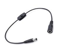 Câble Universel DC5521 mâle Femelle avec commutateurs intégrés pour la Gestion de l ' Alimentation dans Les configurations, accès Cordon d ' Alimentation de la caméra