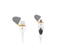 Cable Universel Lightning MFI + Micro-USB pour Apple, Android, Windows Phone et Blackberry