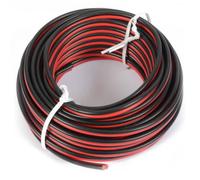 Power Dynamics Câble universel PD Connex 10 m noir/rouge 2x0,75 mm