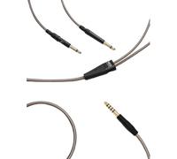 Câble Upgrade symétrique cuivre Meze audio mono 3,5 mm à 4,4 mm