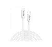 Câble Urban Factory USB-C vers USB-C 2 m E-Mark 240 W Blanc