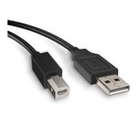 Cable USB 1,5 mètres USB 2.0 Compatible avec Imprimante Scanner Canon HP Dell Epson Brother Phonillico® Noir G