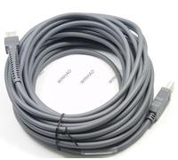 Câble USB 10M pour Scanner de codes-barres, avec puce amplificateur de bande, pour LS1203 LS2208 LS4208 LS3008 CBA-U01-S07ZAR Z17
