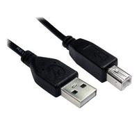 Câble USB 2.0 A mâle vers B mâle pour imprimante Canon, Epson, HP, Dell, Xerox, Samsung, compatible avec Lexmark etc. 1,5 m