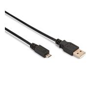 Câble USB 2.0 A mâle vers Micro B mâle 1,0 m, matériau flexible, transfert rapide, compatible avec plusieurs appareils. Conçu pour : charger et transférer des données
