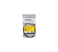 StarTech.com Rallonge de câble USB 2.0 à montage sur panneau / goulotte A vers A de 60cm - F/M - Noir