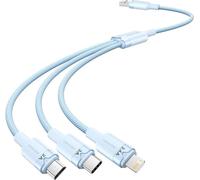 Câble Usb 2.0 A vers 3W1 3A Vention Ctplg 1.5M (Bleu)