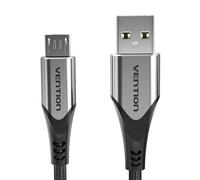 Câble Usb 2.0 A vers Micro Usb Vention Coahd 3A 0.5M Gris