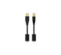 Nanocable Câble d'imprimante USB 2.0 10.01.1203 mâle-mâle avec ferrite 3 m Noir