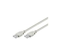 Goobay 50798 Câble Hi-Speed USB 2.0, Gris, Type A, 5m Longueur