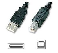 Câble USB 2.0 de 5m A-B pour imprimante / scanner QUALITE SUPERIEURE Blindé. Pour HP Lexmark Epson Canon IBM Brother .....Longueur 5M.