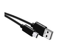 Câble USB 2.0 EMOS, prise USB A vers mini B, 2 A, câble de chargement de 2 mètres, pour PS3, manette PS2