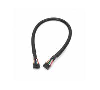 Câble USB 2.0 Femelle-Femelle 10 Broches pour Carte Mère de Contrôle Industriel ITX, Câble D'Extension USB DuPont 2.0 (Pas de 2,0)