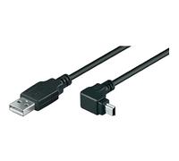 Câble USB 2.0 fiche mâle A- fiche mâle mini B c