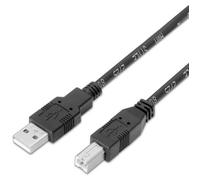 Câble USB 2.0 - OCIODUAL - A101-0006 - 1.8m - Connecteur A Male vers B Male - Noir