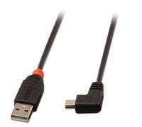 Lindy 31972 câble USB USB 2.0 2 m USB A Mini-USB B Noir