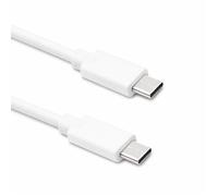 Câble USB 2.0 Type C mâle Qoltec | USB 2.0 Type C mâle | 2 m | Blanc