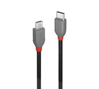 Lindy Câble USB 2.0 Type C vers Micro-B Anthra Line 3 m