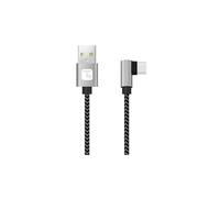 Câble USB 2.0 USB-A vers USB-C coudé 3A ICOC MU2AC9-010-AL