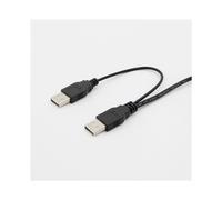 Câble USB 2.0 vers SATA Slimline 13 broches 6+7 avec port USB 2.0 externe