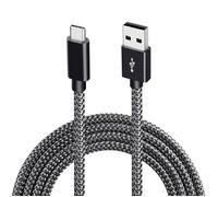 Câble USB 2.0 vers USB-C 3A charge rapide Black 2 m - Marque - Modèle - Noir - USB Type-C - Chargeur