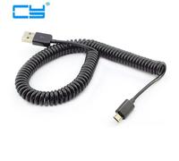 Câble USB 2.5 mâle vers Micro USB 5 broches, 2.0 m, cordon extensible pour recharge et synchronisation de données, compatible avec les téléphones Samsung, HTC, LG