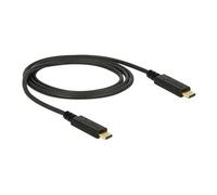 - Câble USB - 24 pin USB-C (M) pour 24 pin USB-C (M) - USB 3.1 Gen 2 - 3 A - 1 m - noir