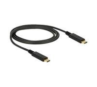 - Câble USB - 24 pin USB-C (M) pour 24 pin USB-C (M) - USB 3.1 Gen 2 - 5 A - 1 m - noir