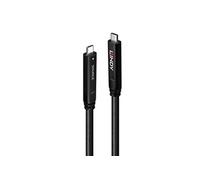 - Câble USB - 24 pin USB-C (M) pour 24 pin USB-C (M) - USB 3.2 Gen 2 / DisplayPort 1.4 /Thunderbolt 3 - 20 V - 3 A - 10 m - support 4K144Hz (3840 x