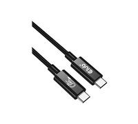 - Câble USB - 24 pin USB-C (M) pour 24 pin USB-C (M) - USB4 Gen2x2 - 48 V - 5 A - 2 m - bi-directionnel, support pour 4K60Hz, jusqu'à 240 W de