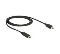 DeLock Câble USB-C 2.0 vers Micro-B – 1 m – Noir